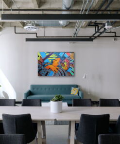 tablou canvas abstract graffiti AGRL 009 simulare4