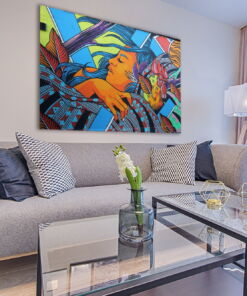 tablou canvas abstract graffiti AGRL 009 simulare5