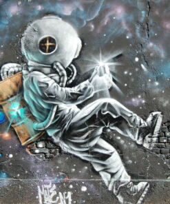 tablou canvas abstract graffiti AGRL 010