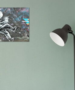 tablou canvas abstract graffiti AGRL 010 simulare