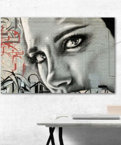 tablou canvas abstract graffiti AGRL 011 simulare3