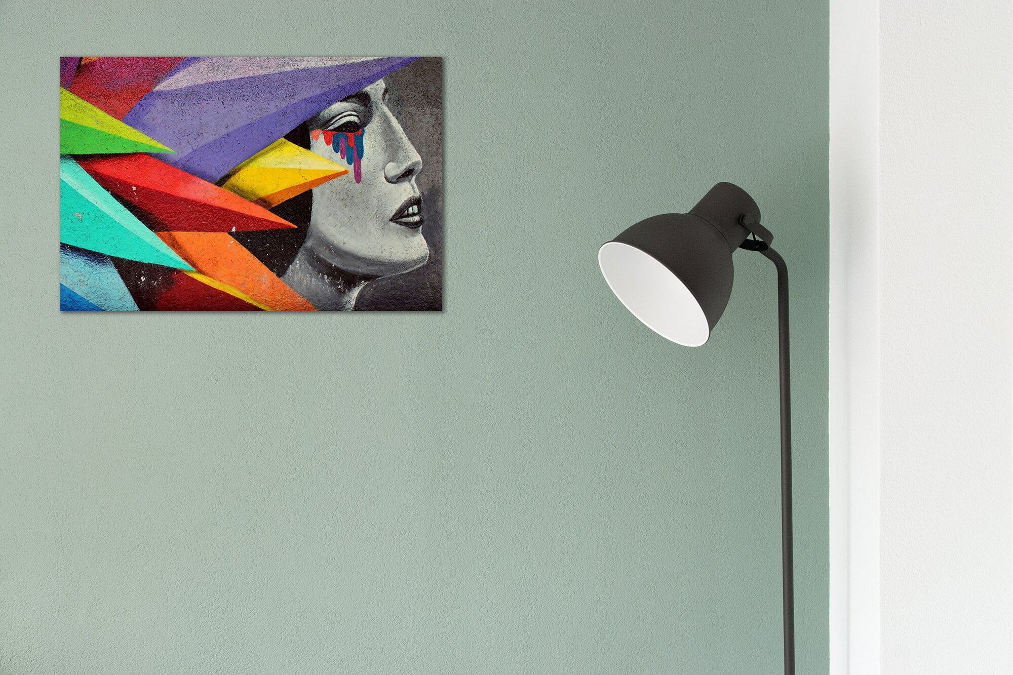 tablou canvas abstract graffiti AGRL 012 simulare tablou canvas abstract graffiti AGRL 012 simulare