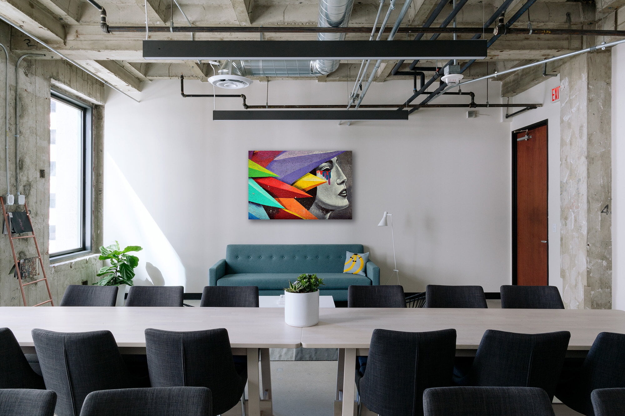 tablou canvas abstract graffiti AGRL 012 simulare4 tablou canvas abstract graffiti AGRL 012 simulare4