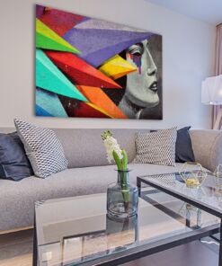 tablou canvas abstract graffiti AGRL 012 simulare5