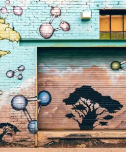 tablou canvas abstract graffiti AGRL 013