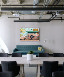 tablou canvas abstract graffiti AGRL 013 simulare4