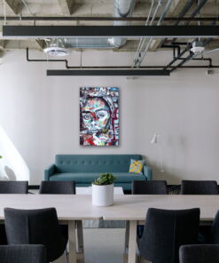 tablou canvas abstract graffiti AGRP 003 simulare3