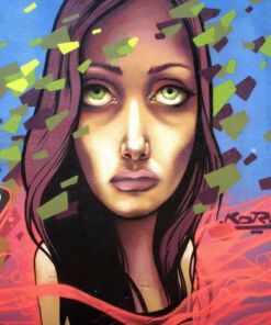 tablou canvas abstract graffiti AGRP 004