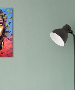 tablou canvas abstract graffiti AGRP 004 simulare