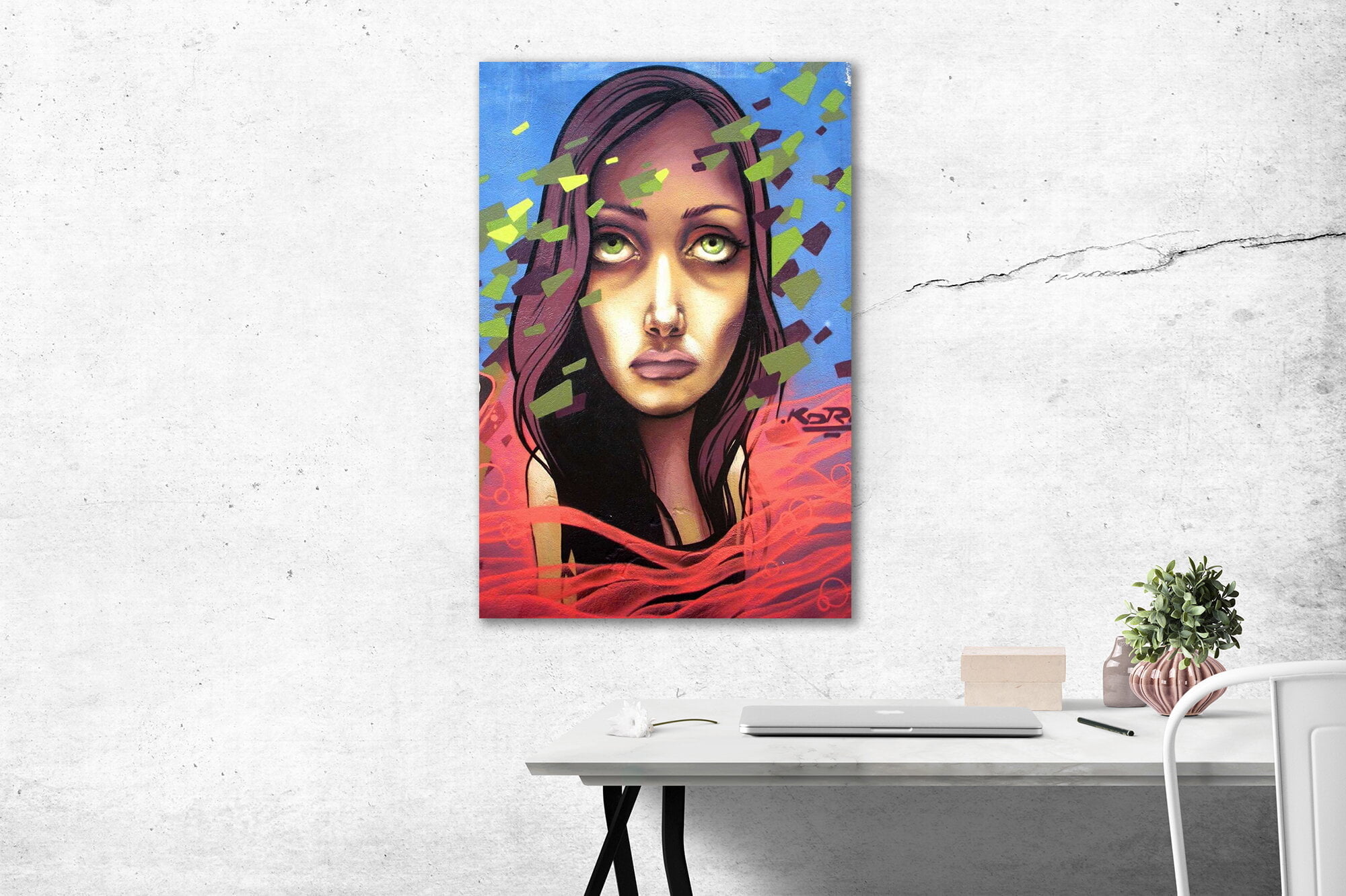 tablou canvas abstract graffiti AGRP 004 simulare2 tablou canvas abstract graffiti AGRP 004 simulare2