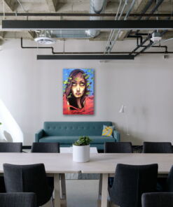 tablou canvas abstract graffiti AGRP 004 simulare3