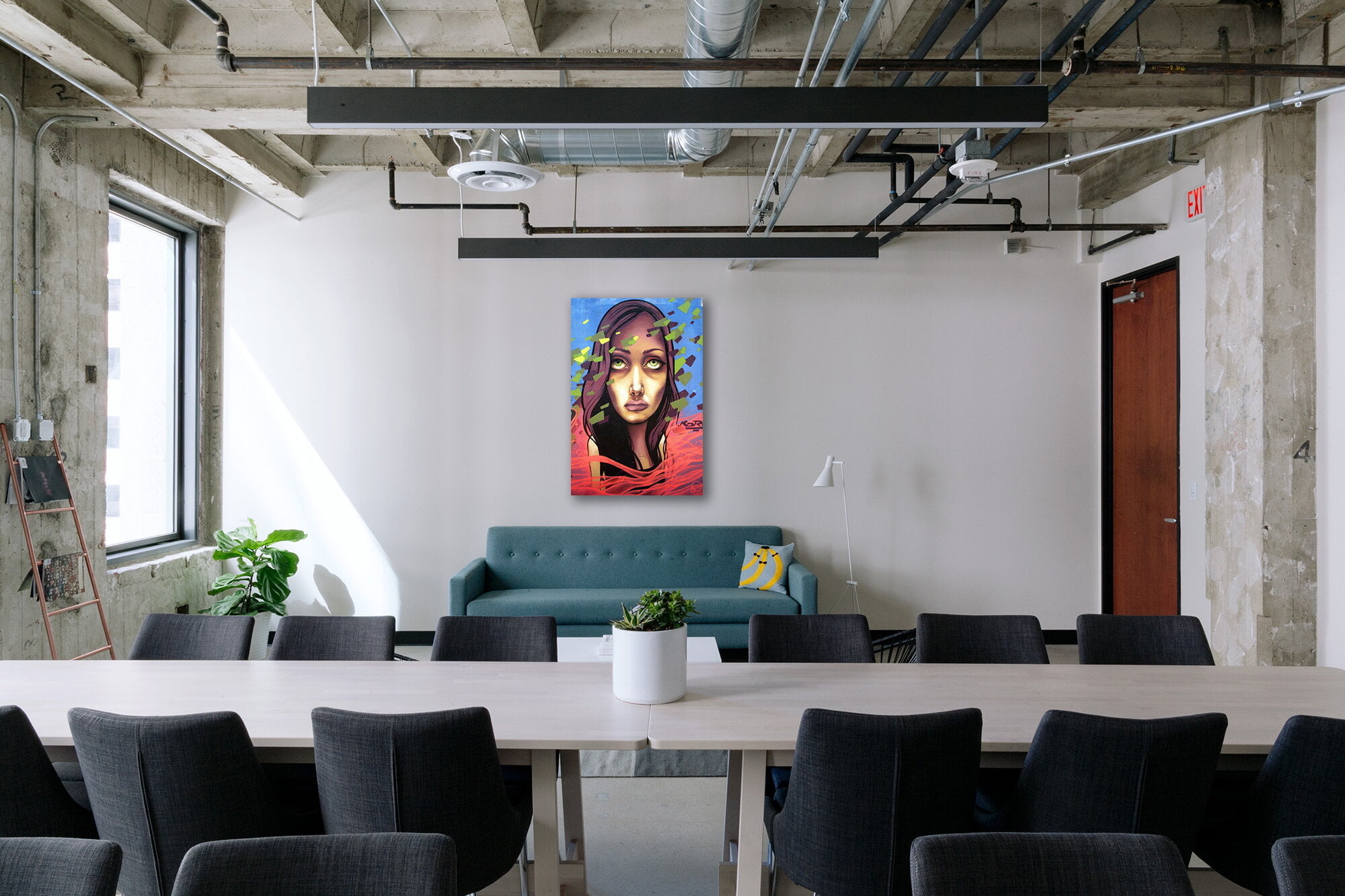 tablou canvas abstract graffiti AGRP 004 simulare3 tablou canvas abstract graffiti AGRP 004 simulare3