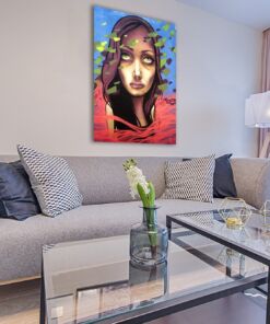 tablou canvas abstract graffiti AGRP 004 simulare4